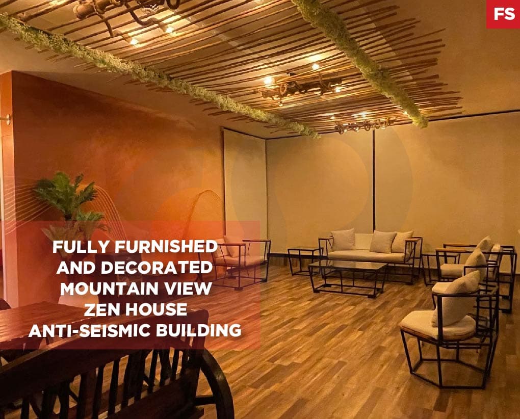 Anti-Seismic,Furnished,Zen house,Achkout
