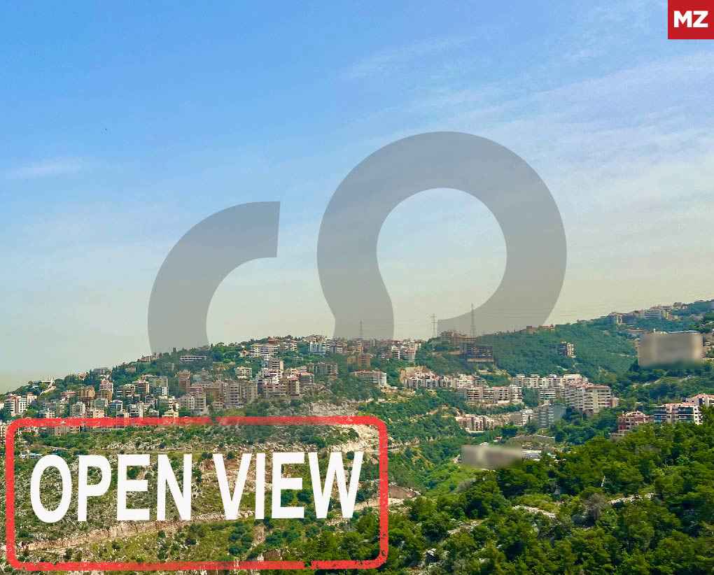 Open view apartment in Bsalim
