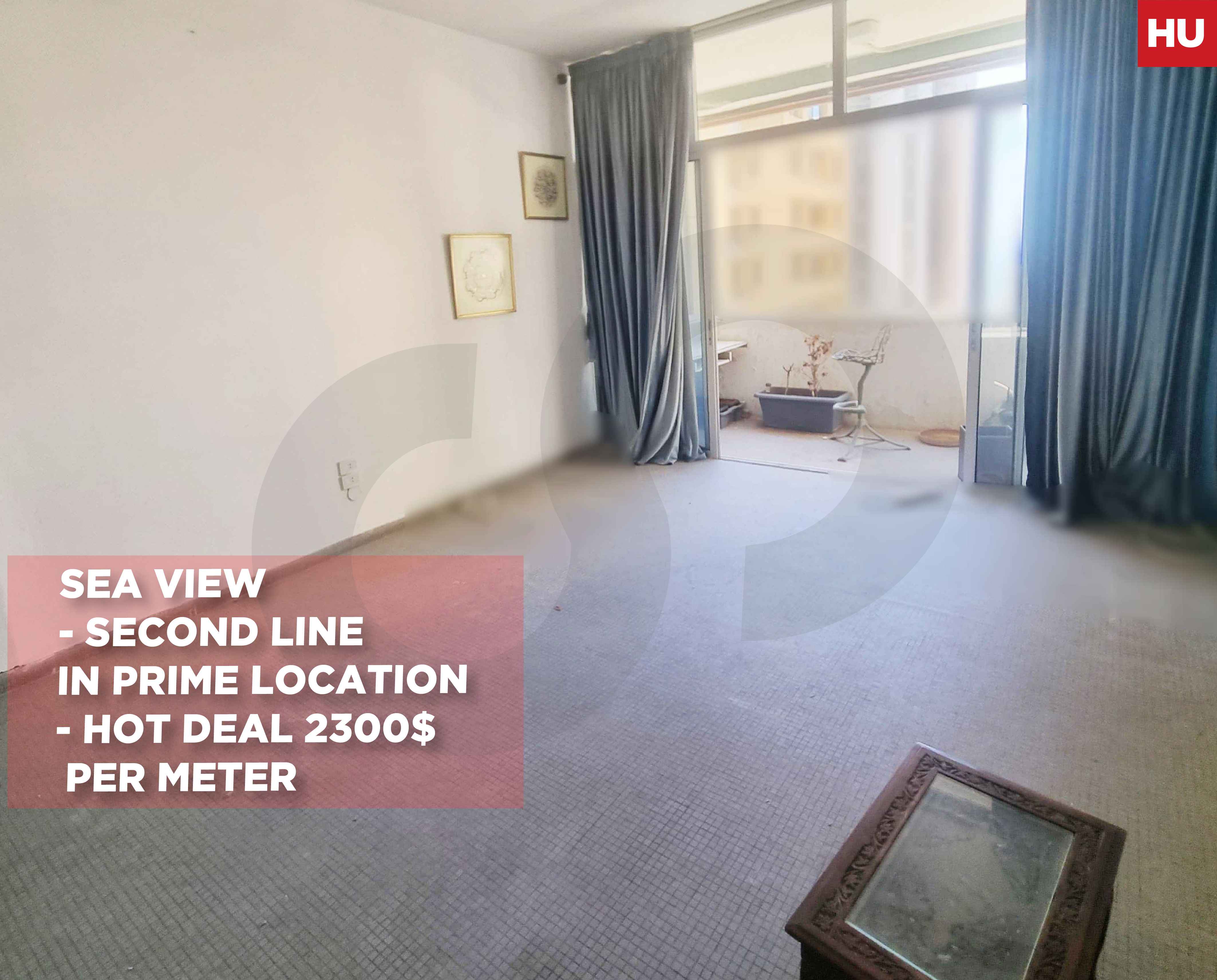For Sale | 250 SQM Apartment – Ramleh El Bayda !