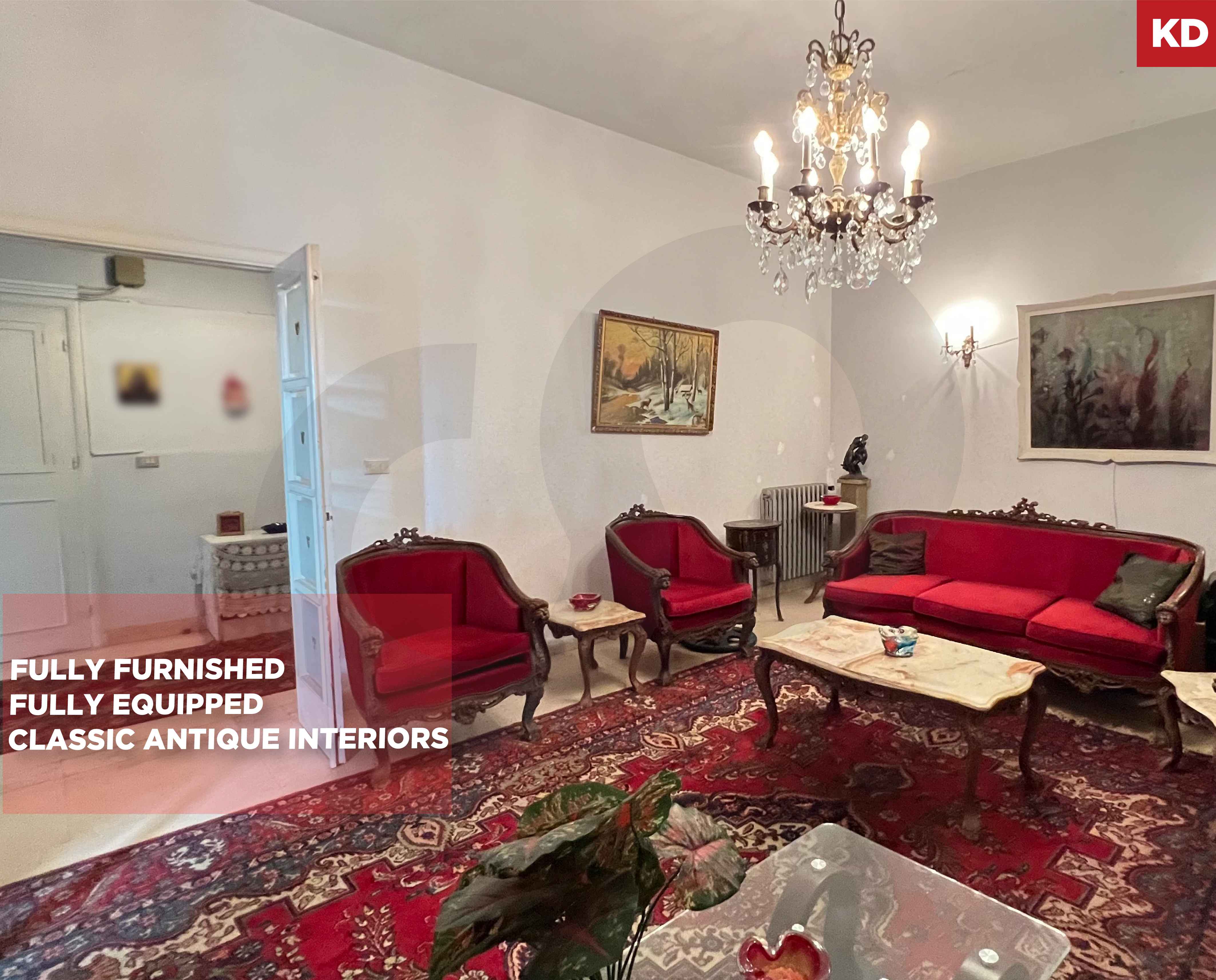 FULLY FURNISHED AND EQUIPPED/Naccache,METN /SEA VIEW