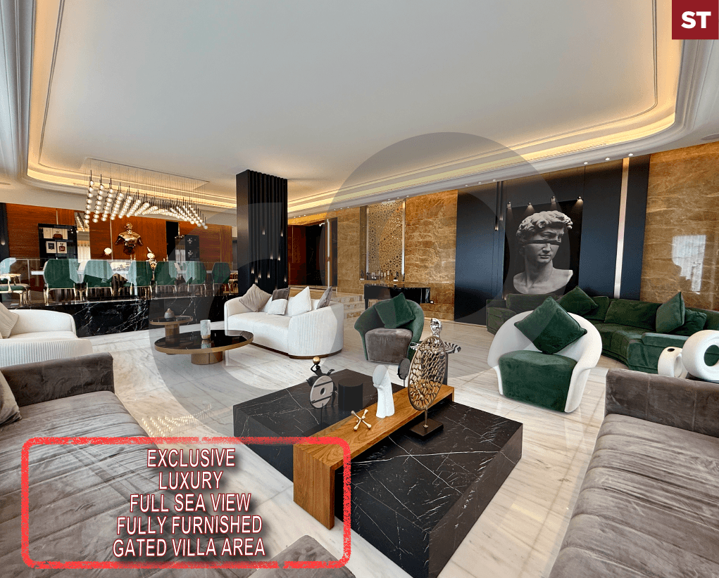 250 sqm Terraces , full sea view in chnaniir
