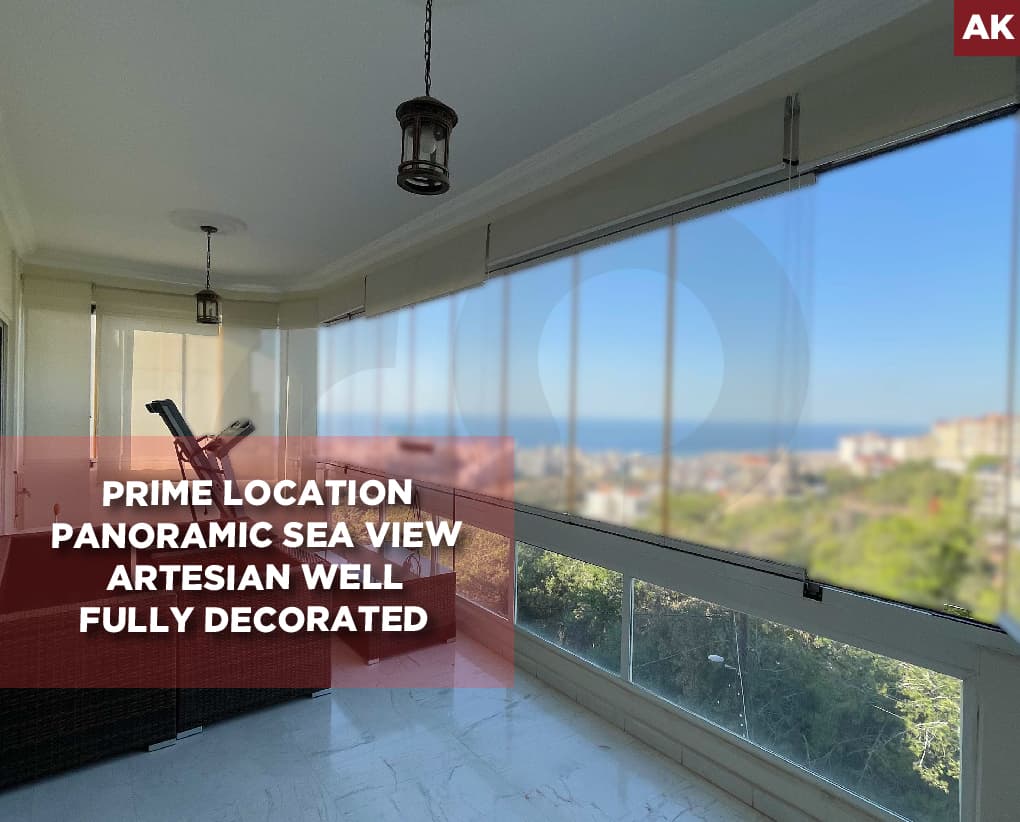 prime location- Panoramic sea view- Bchamoun