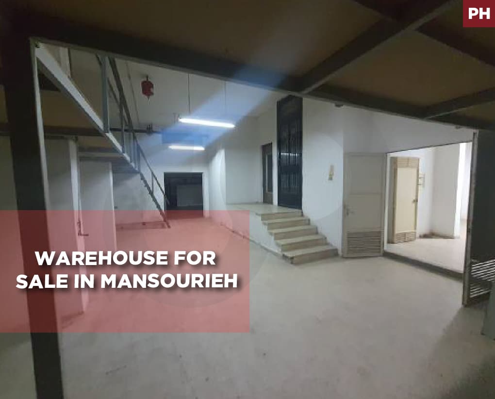Premium Warehouse for Sale in Mansourieh