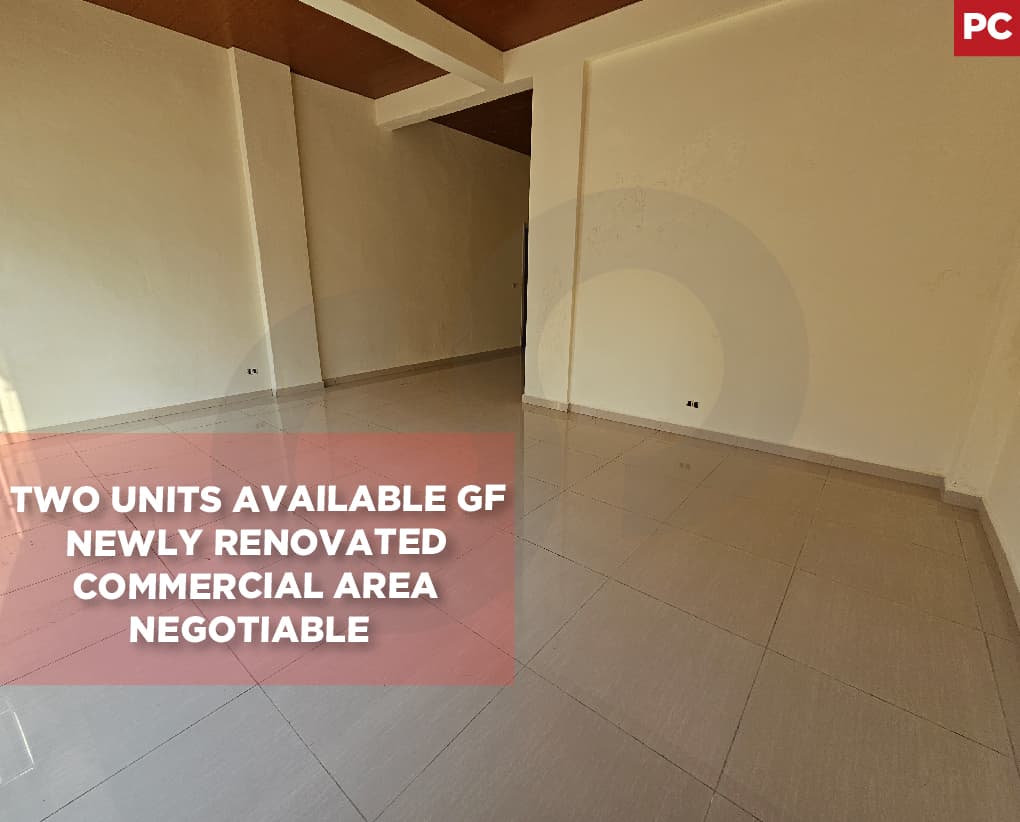 Newly Renovated Commercial Shops, Qoubbe Tripoli