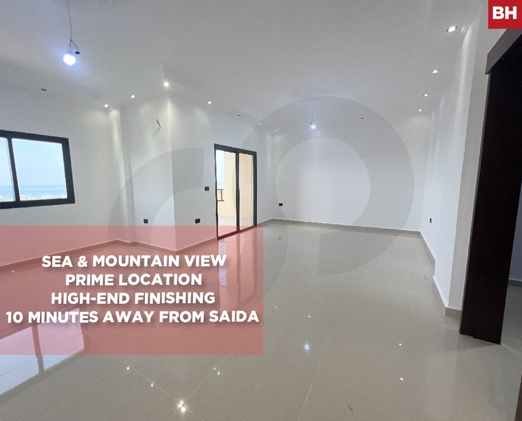 High-End 180 SQM Apartment with Sea & Mountain View in Ghazieh