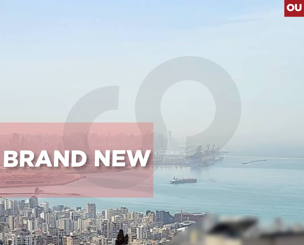 Sea view,2 underground parking, Cornet Chahwan