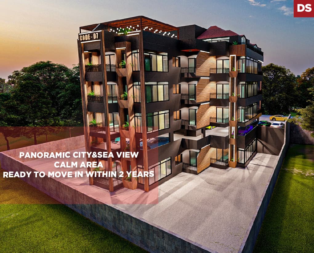 under construction, panoramic city & sea view, Saida