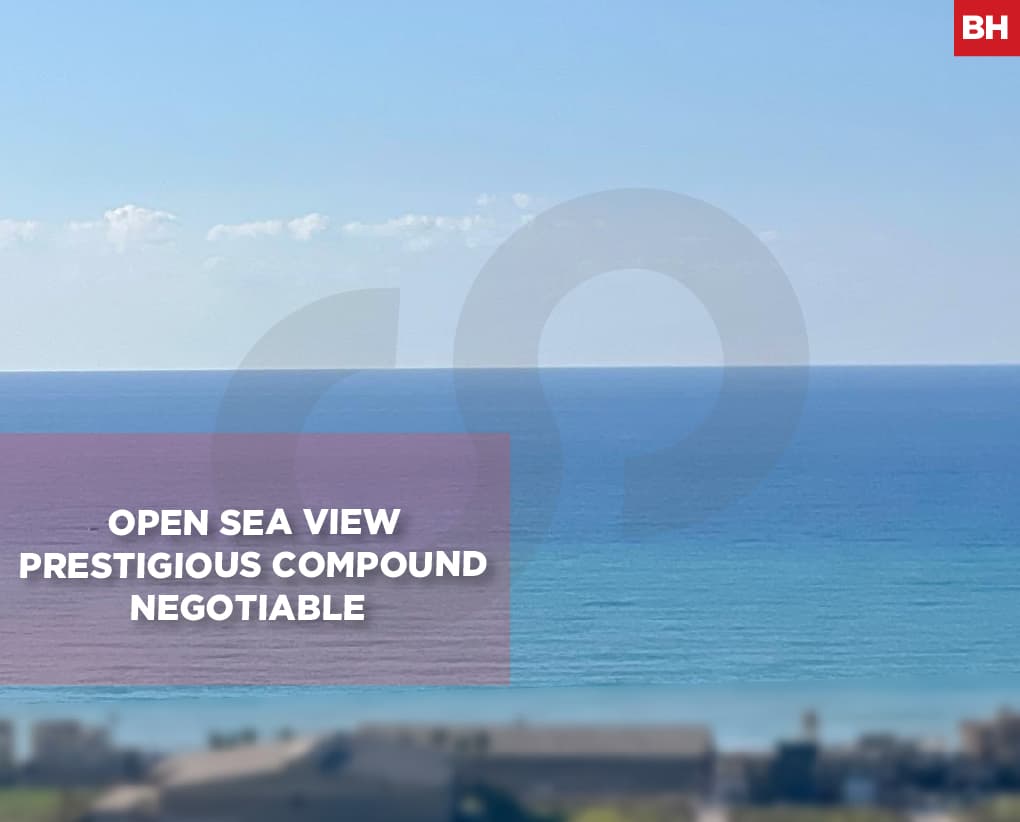 Open Sea View , Prestigious Compound , Saida