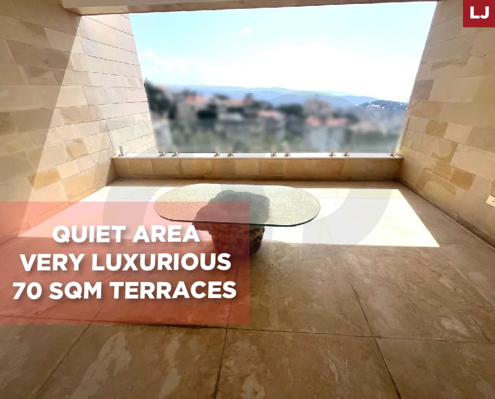 4 underground parking, Terrace,storage, Baabdat