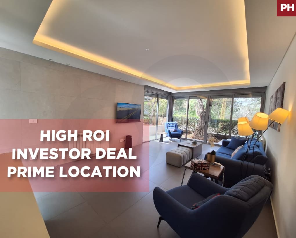 garden, terrace,High Return Investment,Mansourieh
