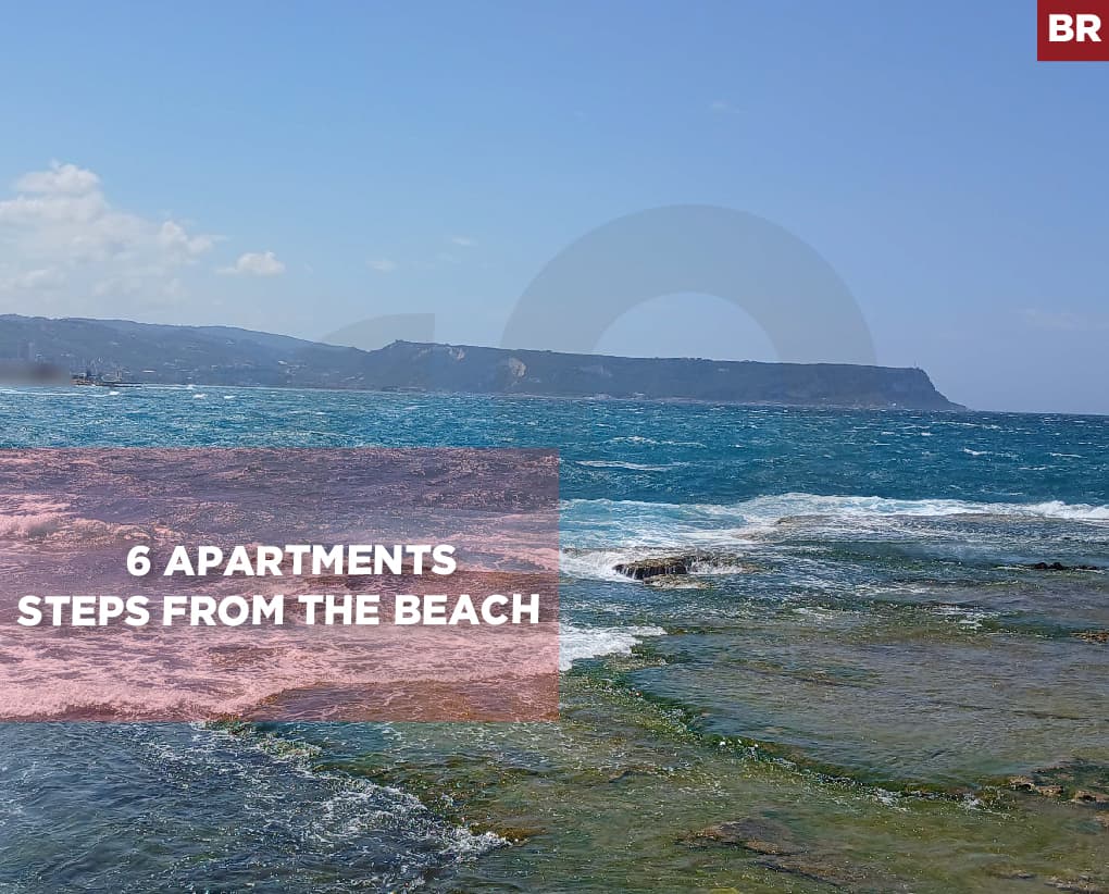 6 apartments, steps from the beach, Anfeh — photo 1