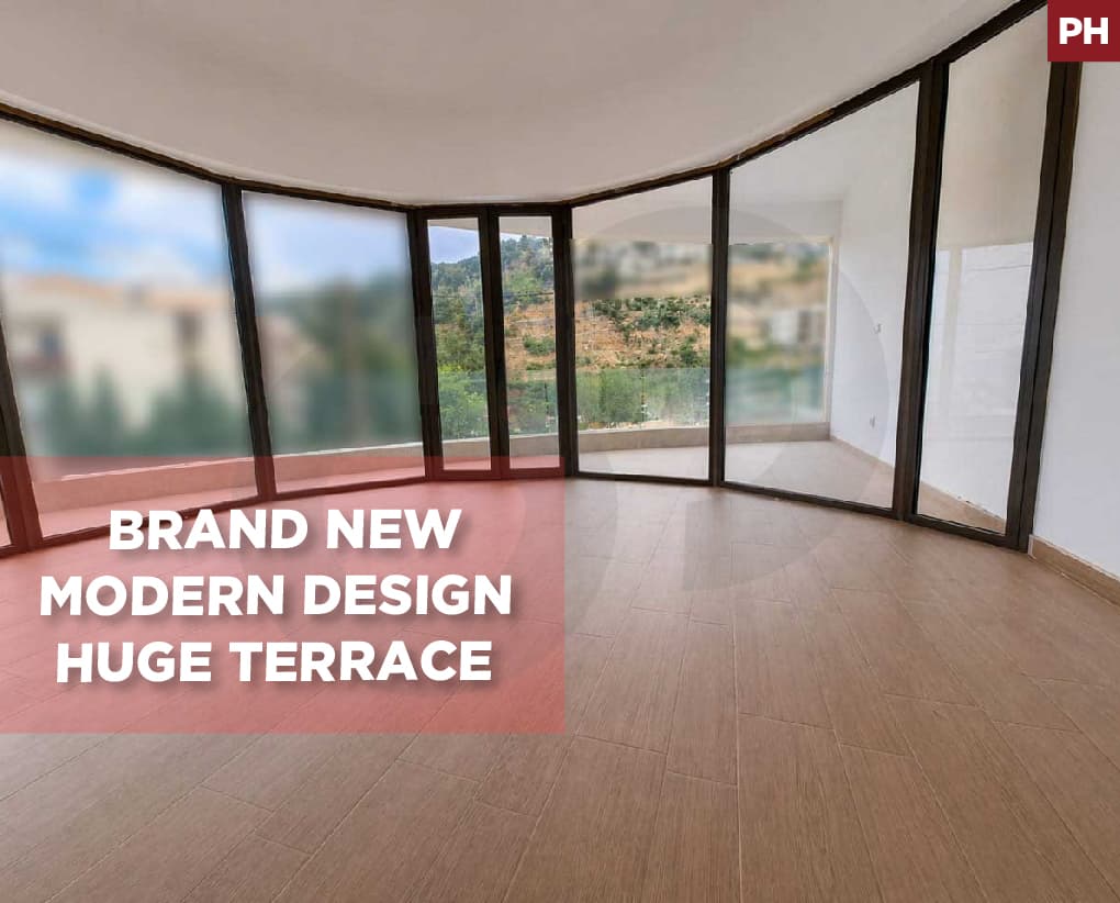 Huge Private Terrace, brand new, modern,Mansourieh