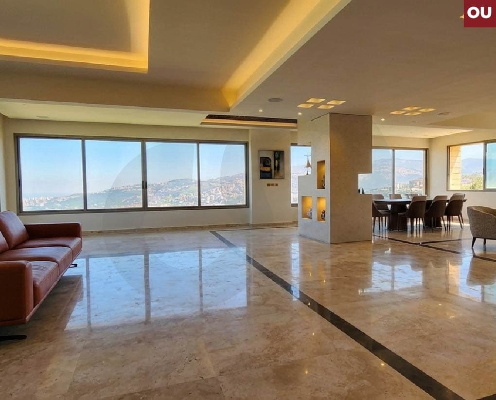 panoramic sea view, Cornet Chahwan, Metn
