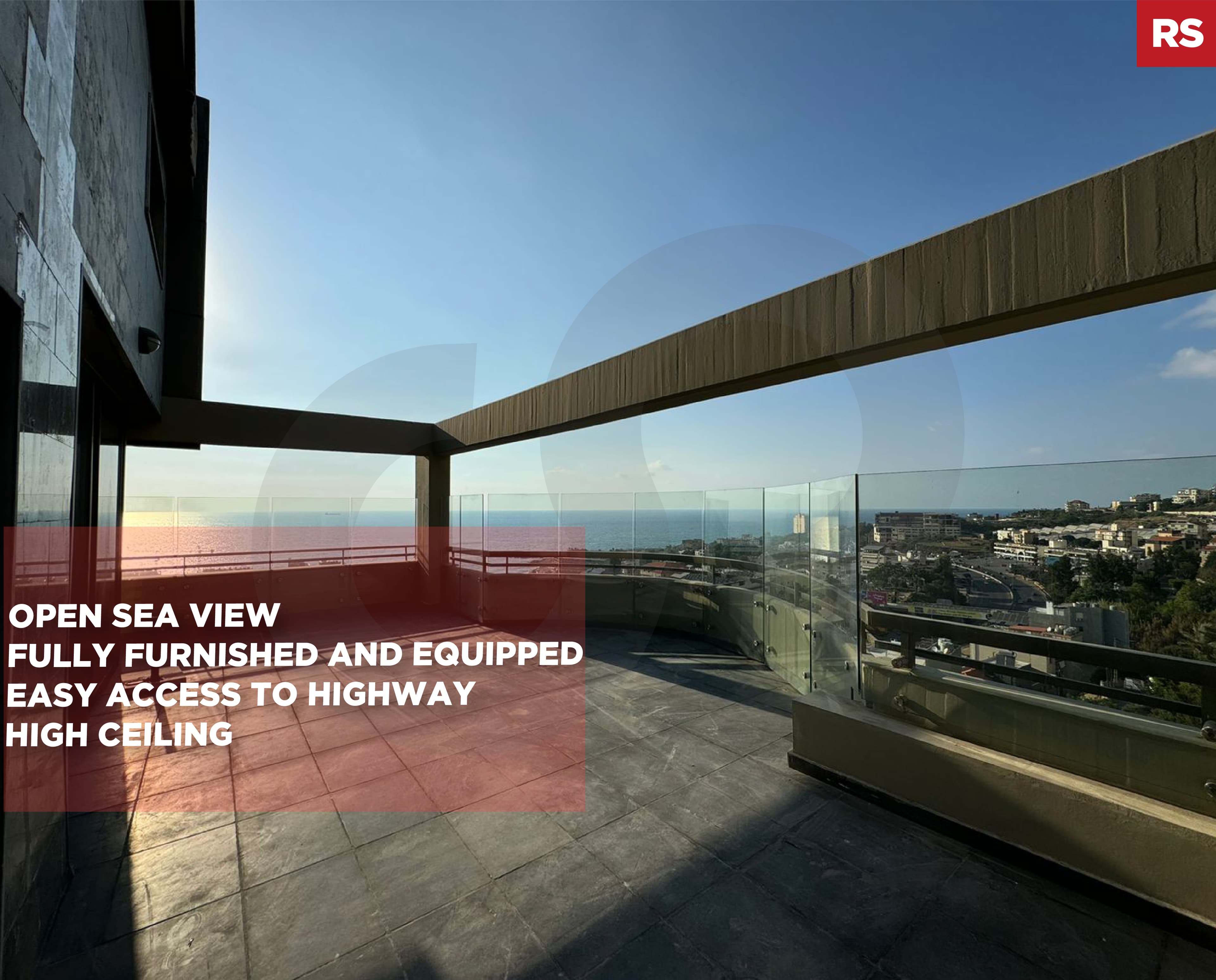 Modern Furnished/Amazing Sea View – Kfaryassine,KESEROUAN