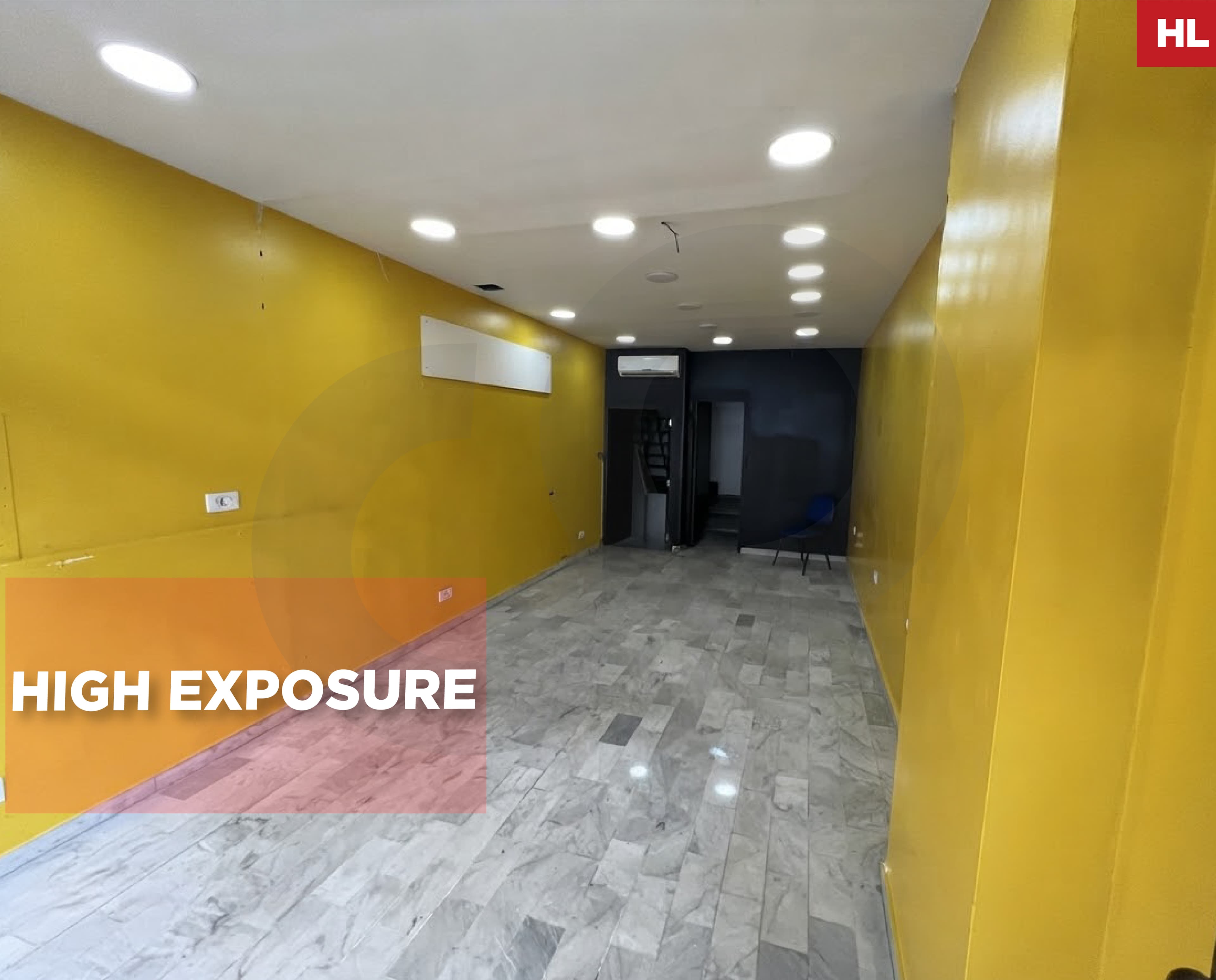 MAR ELIAS,BEIRUT -Floor Shop/Main Road/High Exposure