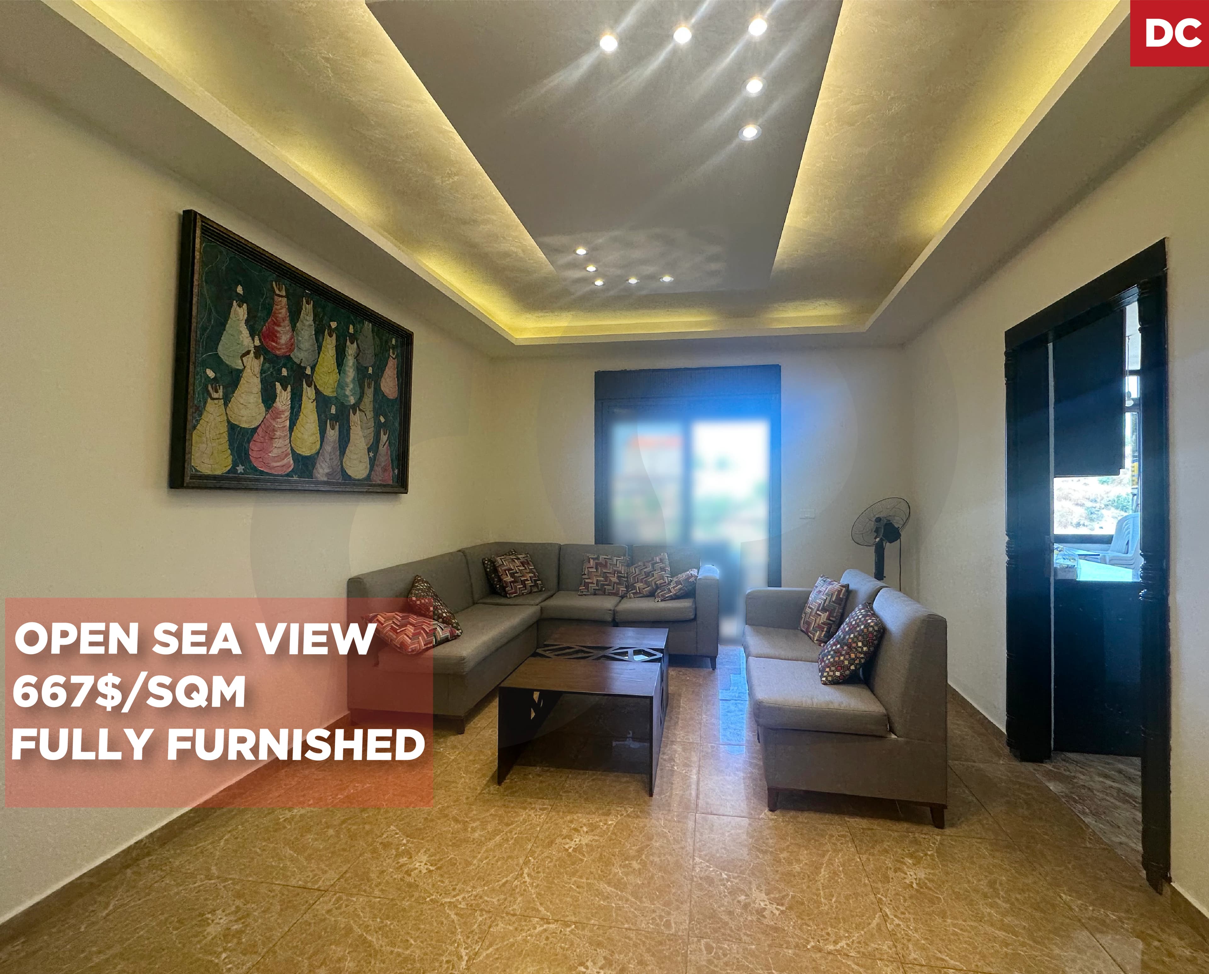 Fully Furnished AND Renovated/Panoramic Sea View/ Mastita,Jbeil