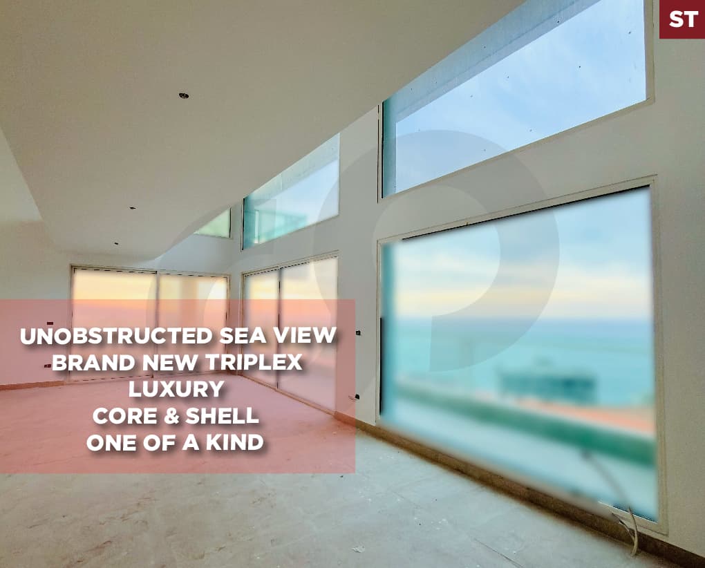 UNOBSTRUCTED SEA VIEW-BRAND NEW TRIPLEX - Sahel Alma — photo 1
