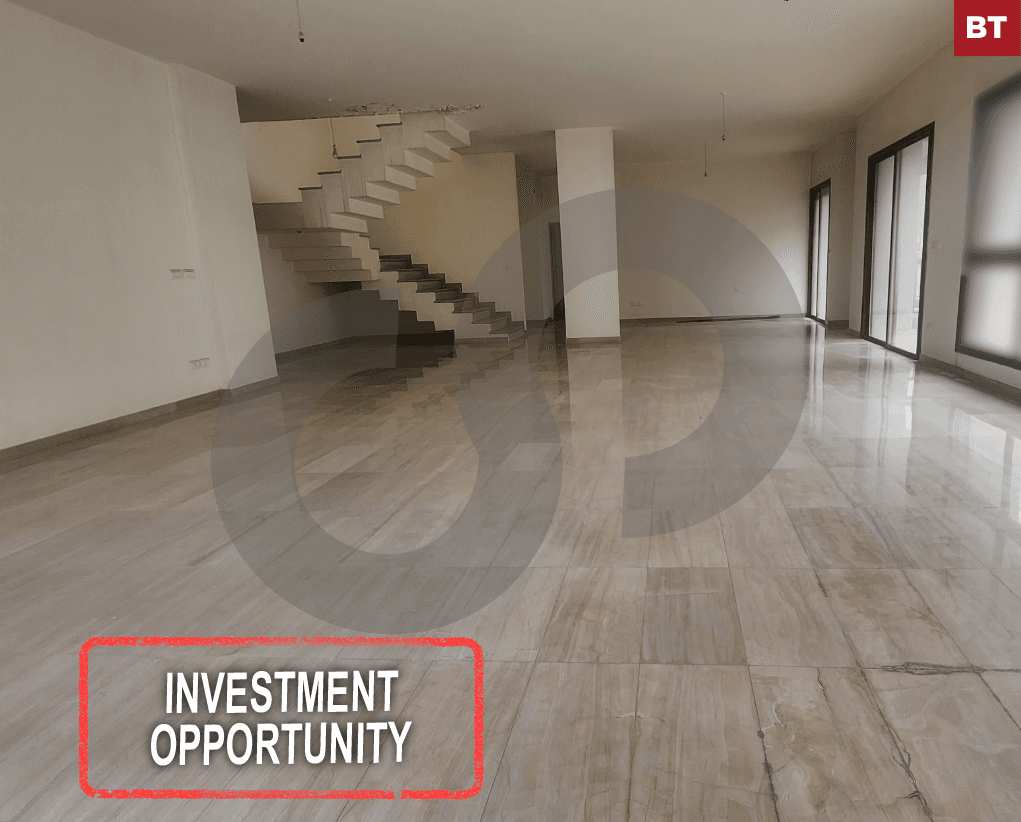 Spacious 520sqm Duplex For Sale in Haret Sakher- jounieh