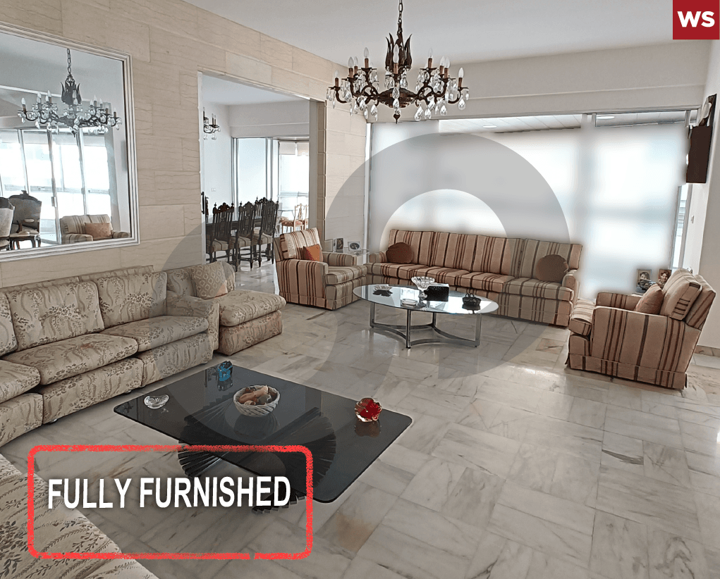 Spacious 360 SQM apartment in the prestigious Ain El Tine