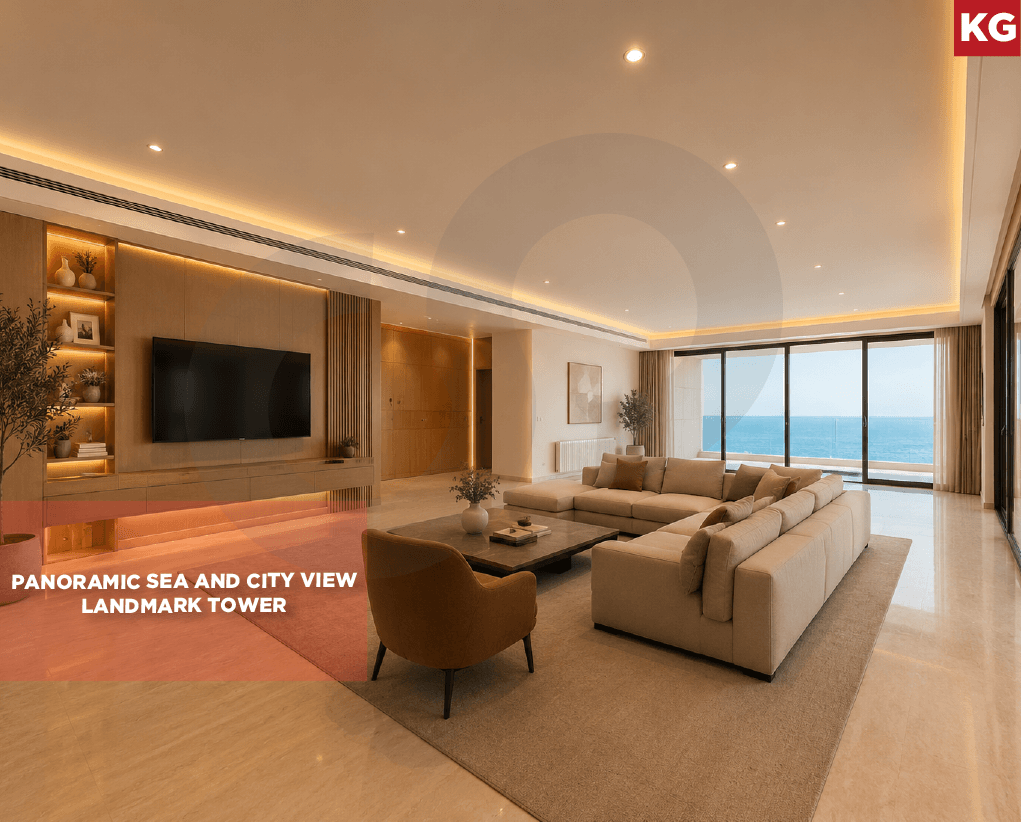 Luxurious tower/ sea view / prime location/ Gemmayze