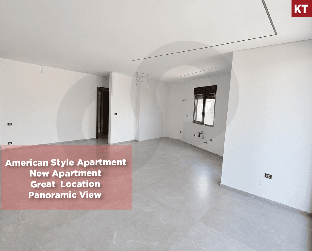 AMERICAN STYLE , NEW APARTMENT, PANORAMIC VIEW, MAZRAAT YACHOUH-METN