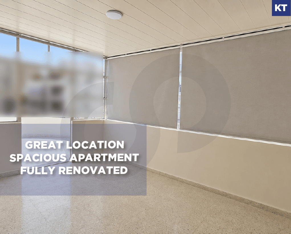 Spacious, fully renovated apartment in the heart of Antelias