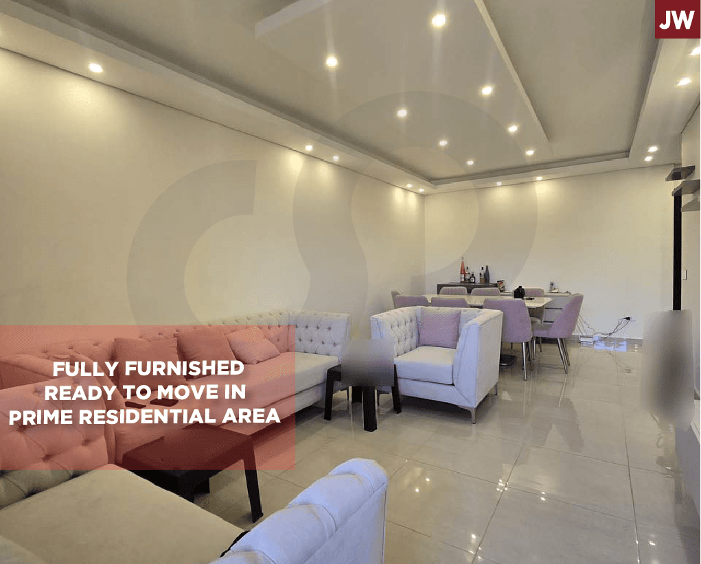 130 SQM Fully Furnished Apartment for Sale in Baabda – Blaybel