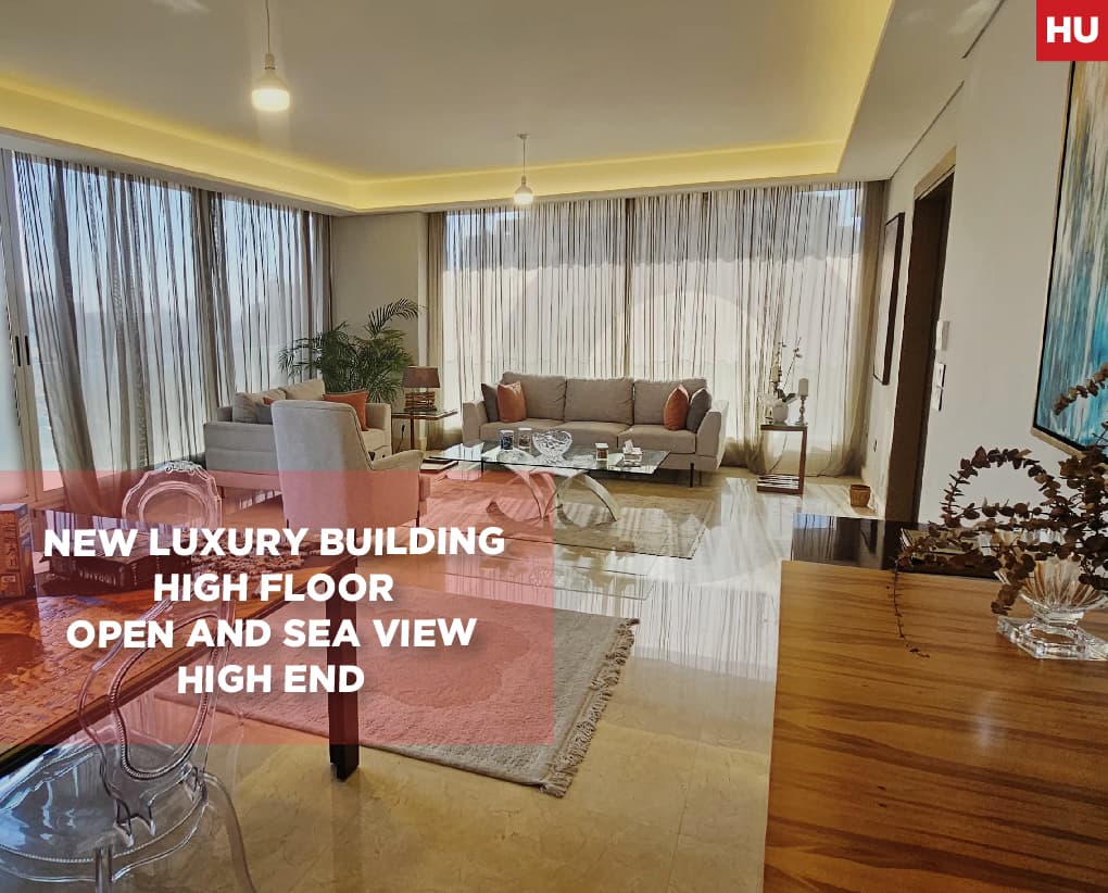New luxury building/Open and sea view/Beirut/Koraytem