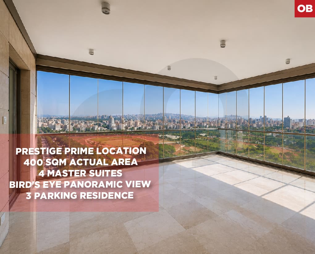 Prime Location/breathtaking panoramic views/Beirut/Ras Al Nabaa