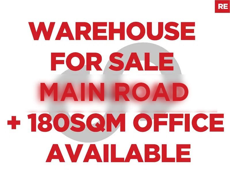 Big Warehouse in Ashrafieh for Less Than 589$/SQM!! !