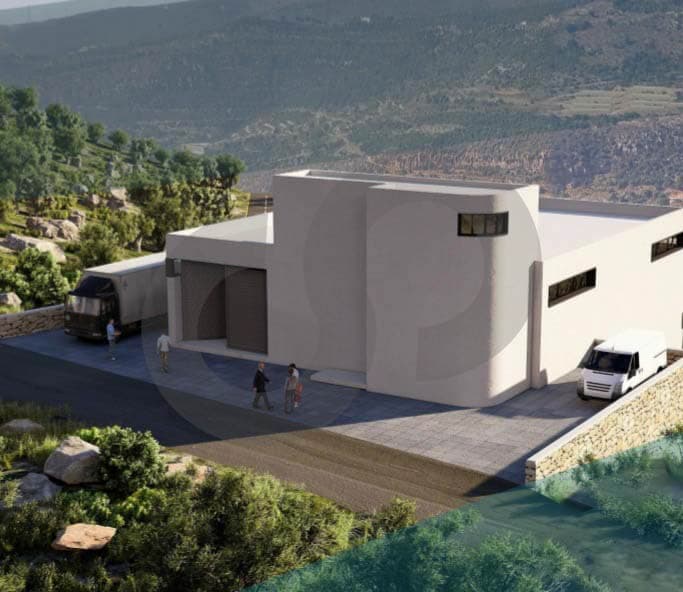 industrial building, strategic location, jbeil,Hsoun — photo 2