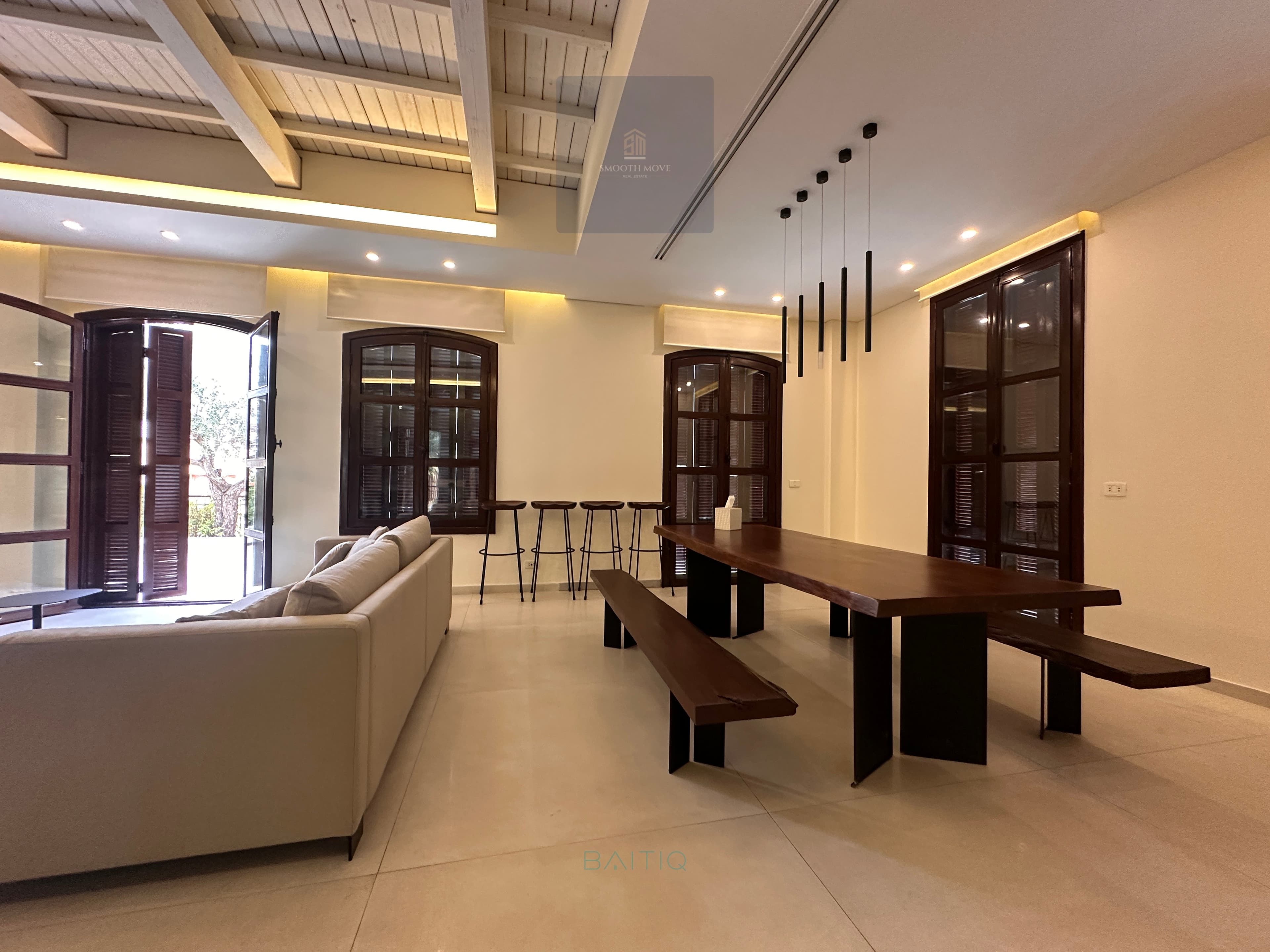 Furnished Penthouse With Terrace for Rent in Downtown, Beirut — photo 4
