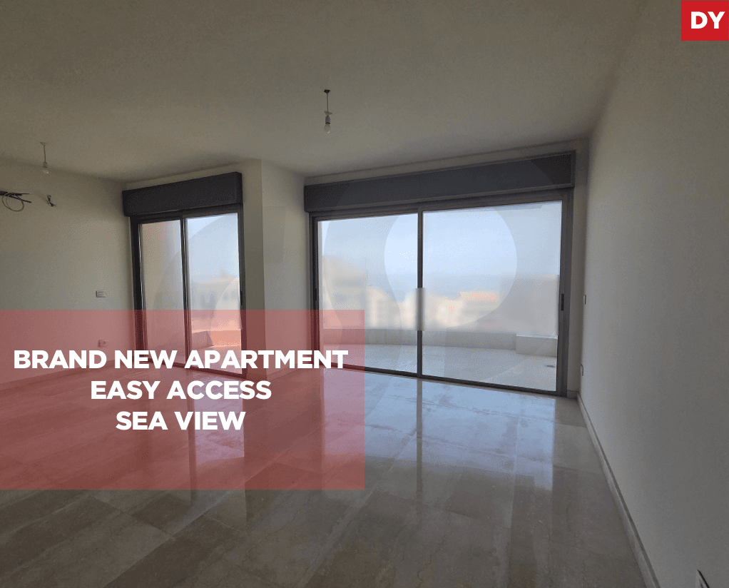 Brand new apartment/prime location/easy access/Sea view/KASLIK-KESEROUAN
