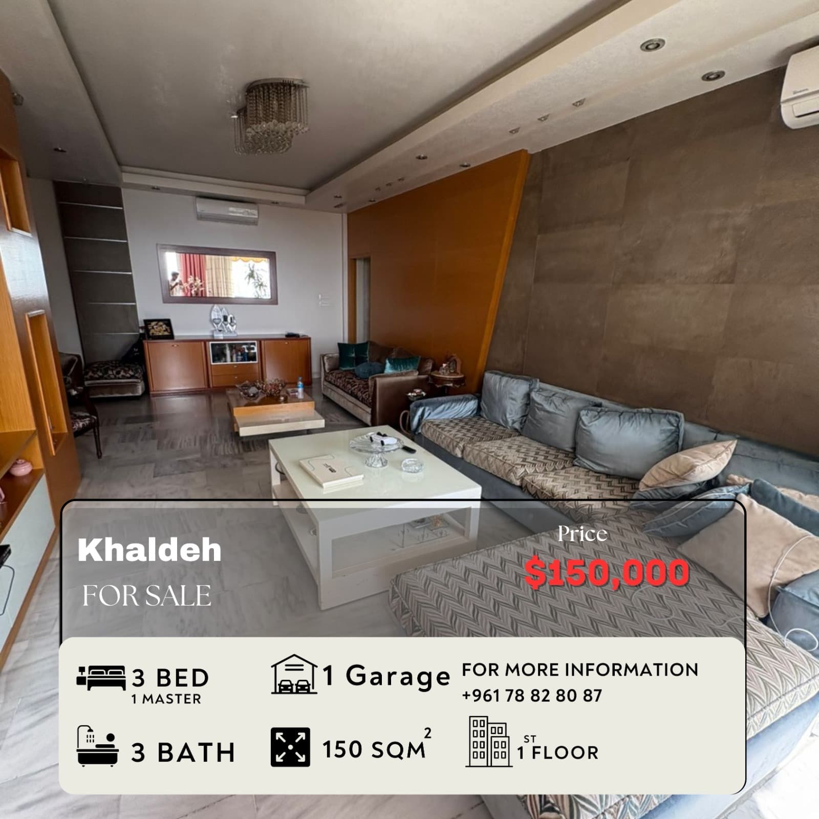 Apartment for Sale in Khalde