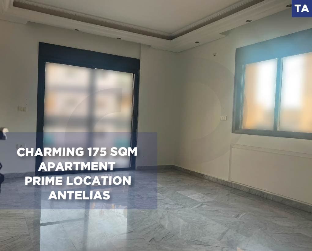 Charming 175 sqm Apartment – Prime Location – Antelias