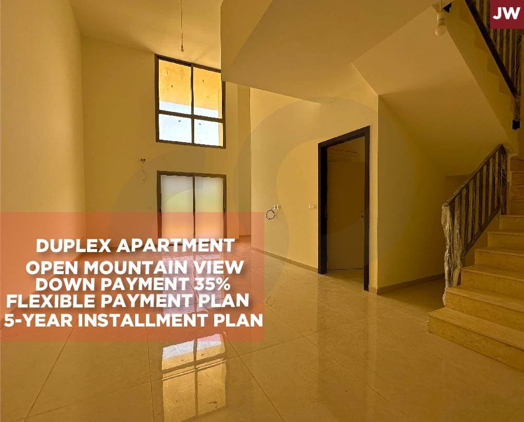 180 SQM Duplex for Sale in Baabda – Blaybel | Open Mountain View