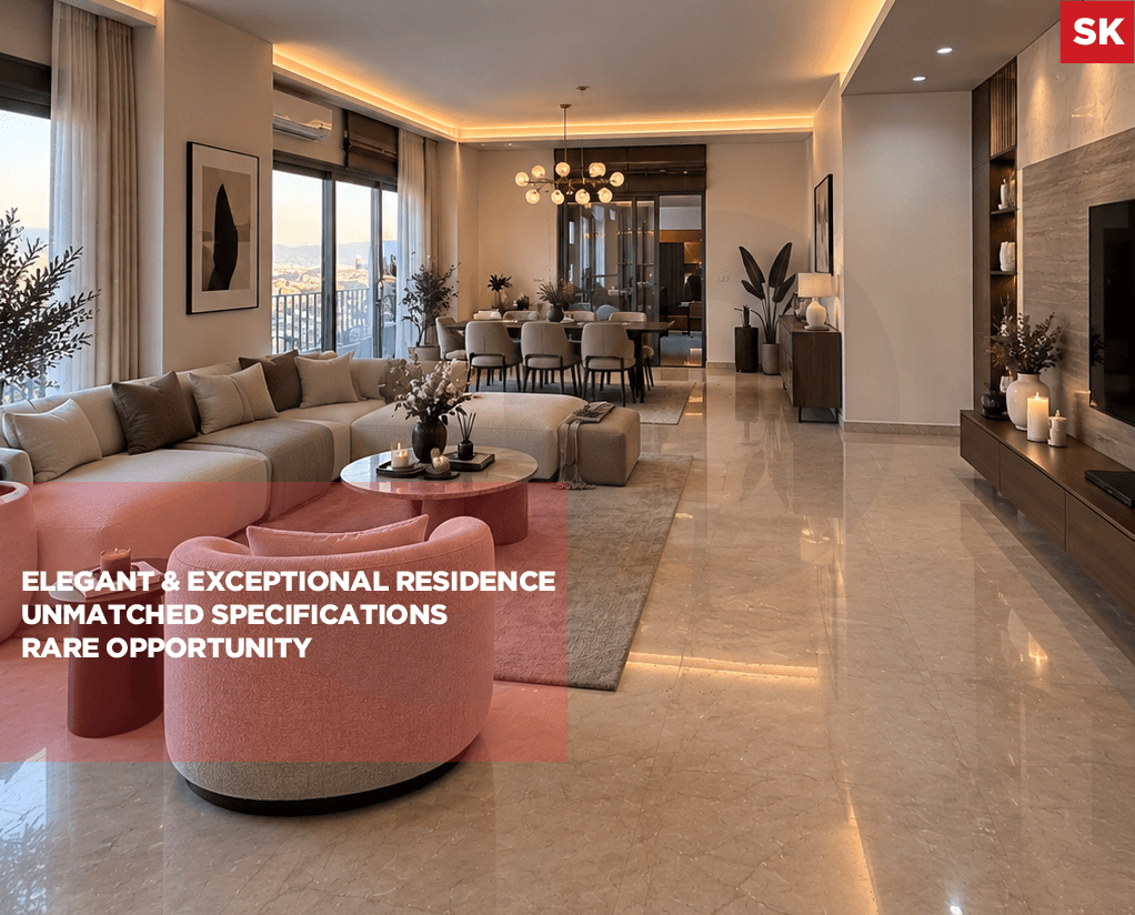 LUXURIOUS APARTMENT FOR SALE/Elegant & Exceptional Residence/Rare Opportunity/JAL EL DIB-METN
