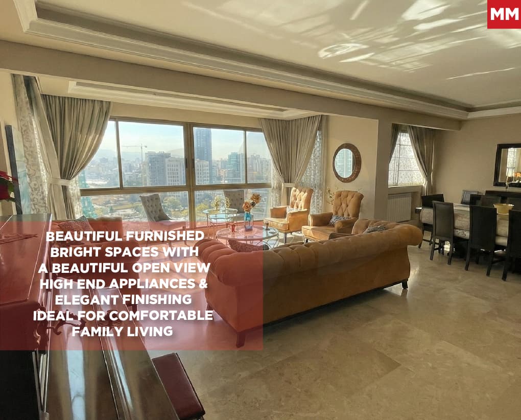 Beautiful furnished -Bright spaces- Achrafieh — photo 1