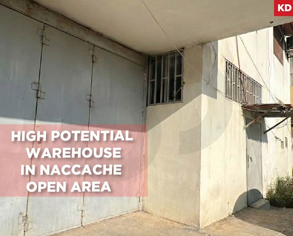 Prime Naccach warehouse for Sale, Open Layout, No Pillars