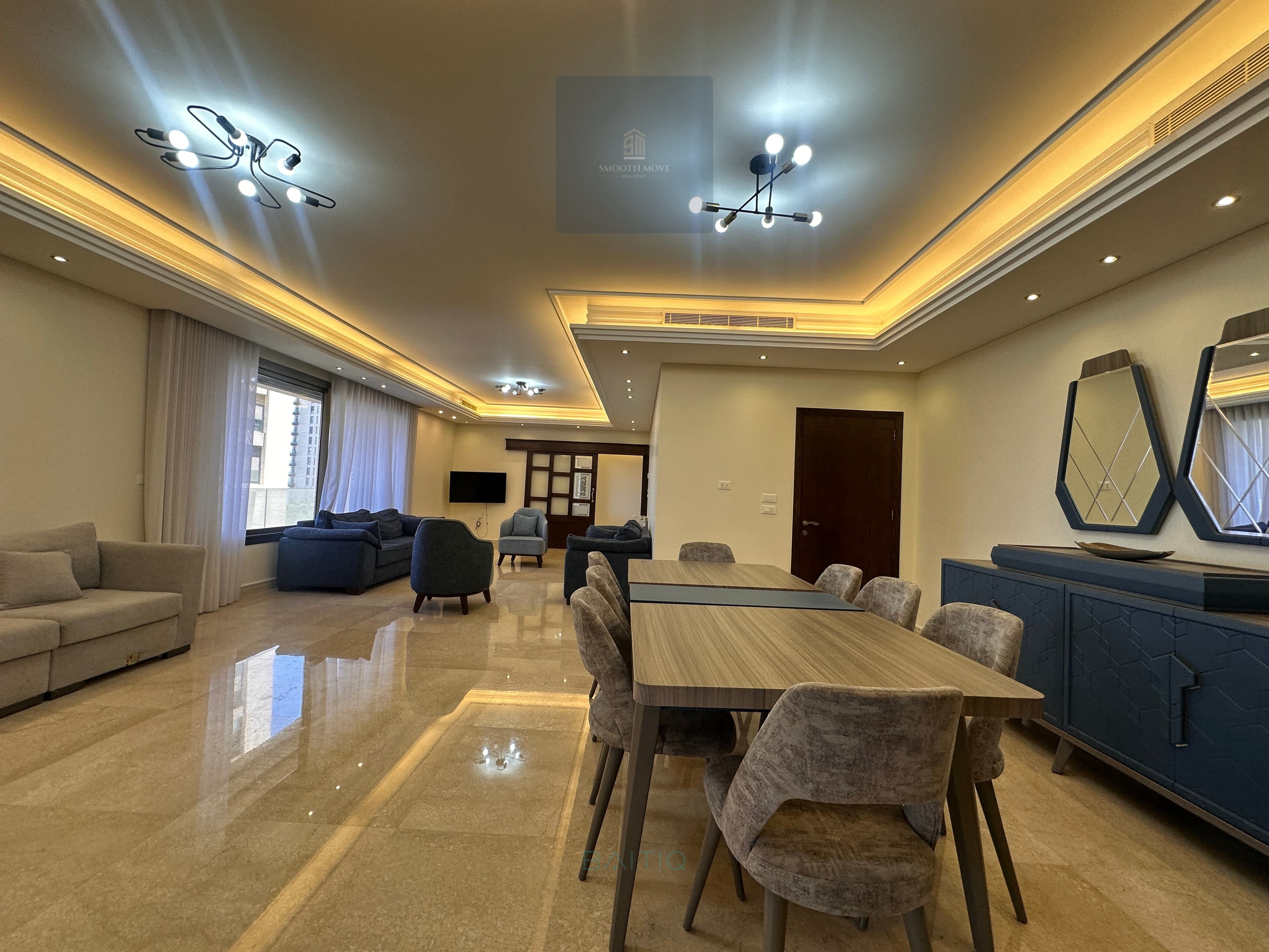Spacious Seaview Apartment for Rent in Manara, Beirut — photo 7