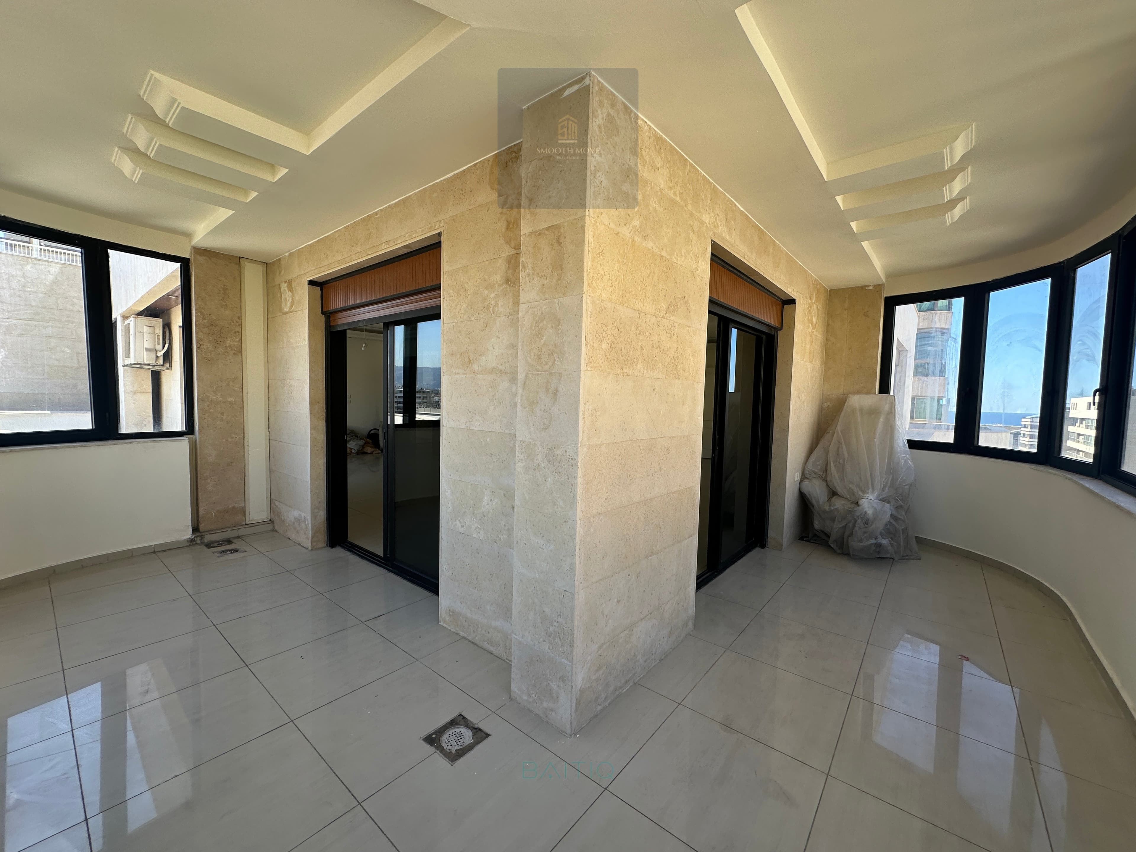 Seaview Apartment With Terrace for Rent in Tallet al Khayat, Beirut — photo 2