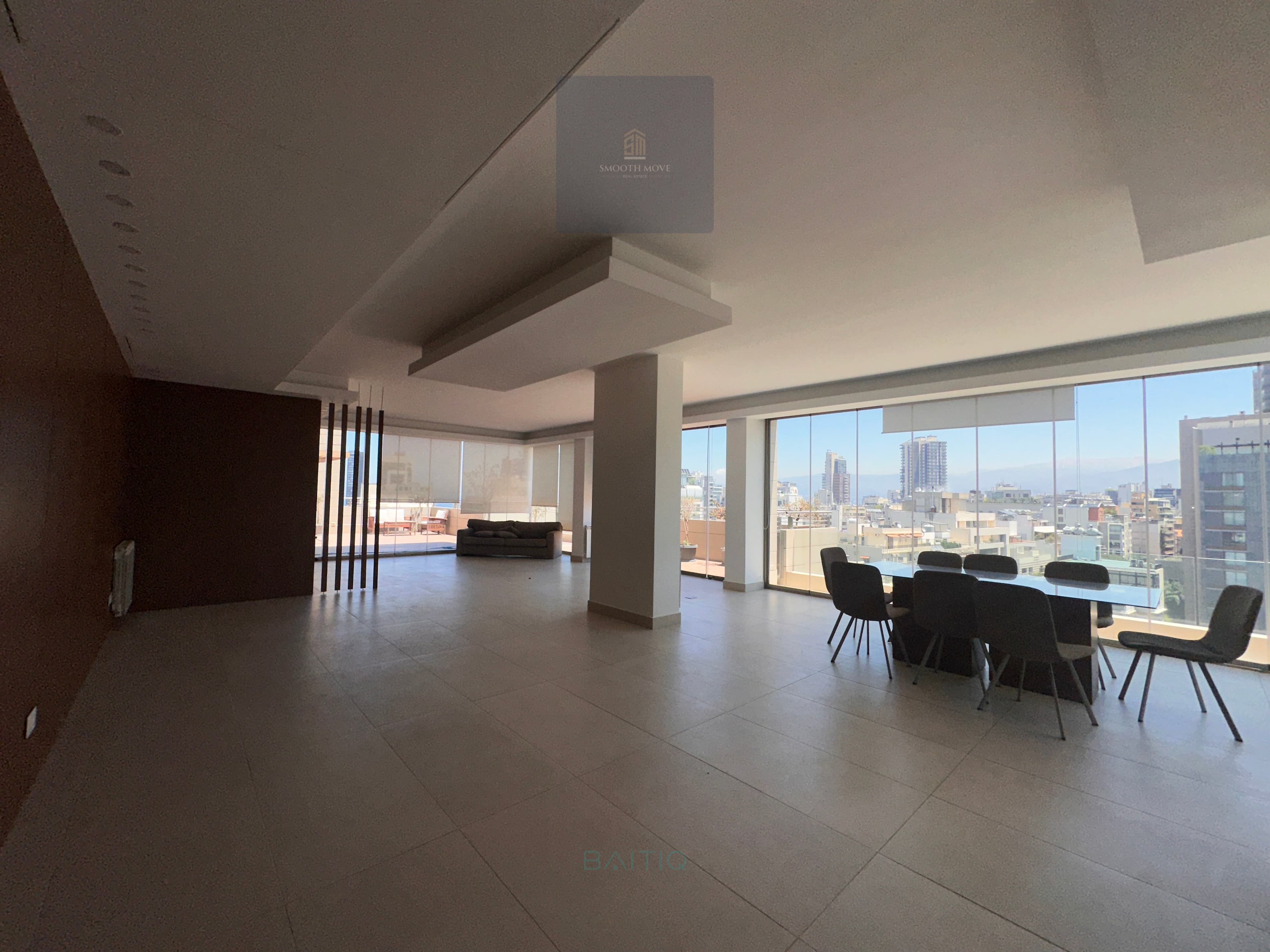 Seaview Apartment with Outdoor Terrace for Rent in Tabaris, Beirut — photo 4
